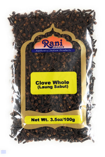 Rani Cloves Whole (Laung) 3.5Oz (100G) Great For Food, Tea, Pomander Balls And Potpourri, Hand Selected, Spice ~ All Natural | N