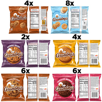 Grandma'S Cookies Variety Pack, 30 Count