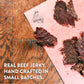 Hardtimes Beef Jerky - Teriyaki Flavor - 4 Pack of 2.25 oz. Bags