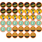 Two Rivers Coffee Light Roast Coffee Pods  Compatible with K Cup malt-inspired Including 2.0  Assorted Variety Sampler Pack  40 Count