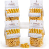 GUSTA Rotini Fusilli Pasta - Organic Non-GMO Durum Wheat - 17.64oz (4 Pack)