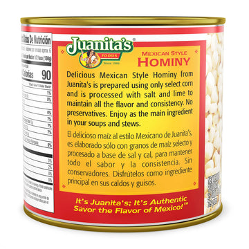 Juanitas Mexican Style Hominy - 29 Oz