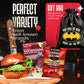 Cravekraft Beef Jerky Variety Pack - 16.6oz Original - Perfect Birthday Gifts for Men, Dads, and Brothers