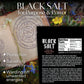 Sea Salt Superstore Black Salt for Protection Rituals, 2 Oz Bag, Handcrafted Negative Energy Protection Crystals for Witchcraft