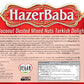 'Hazer Baba Turkish Delight Candy, Gourmet Snacks Box Gift, Traditional, Pistachio, Almond, Hazelnut, Coconut Dusted, Vegan Can