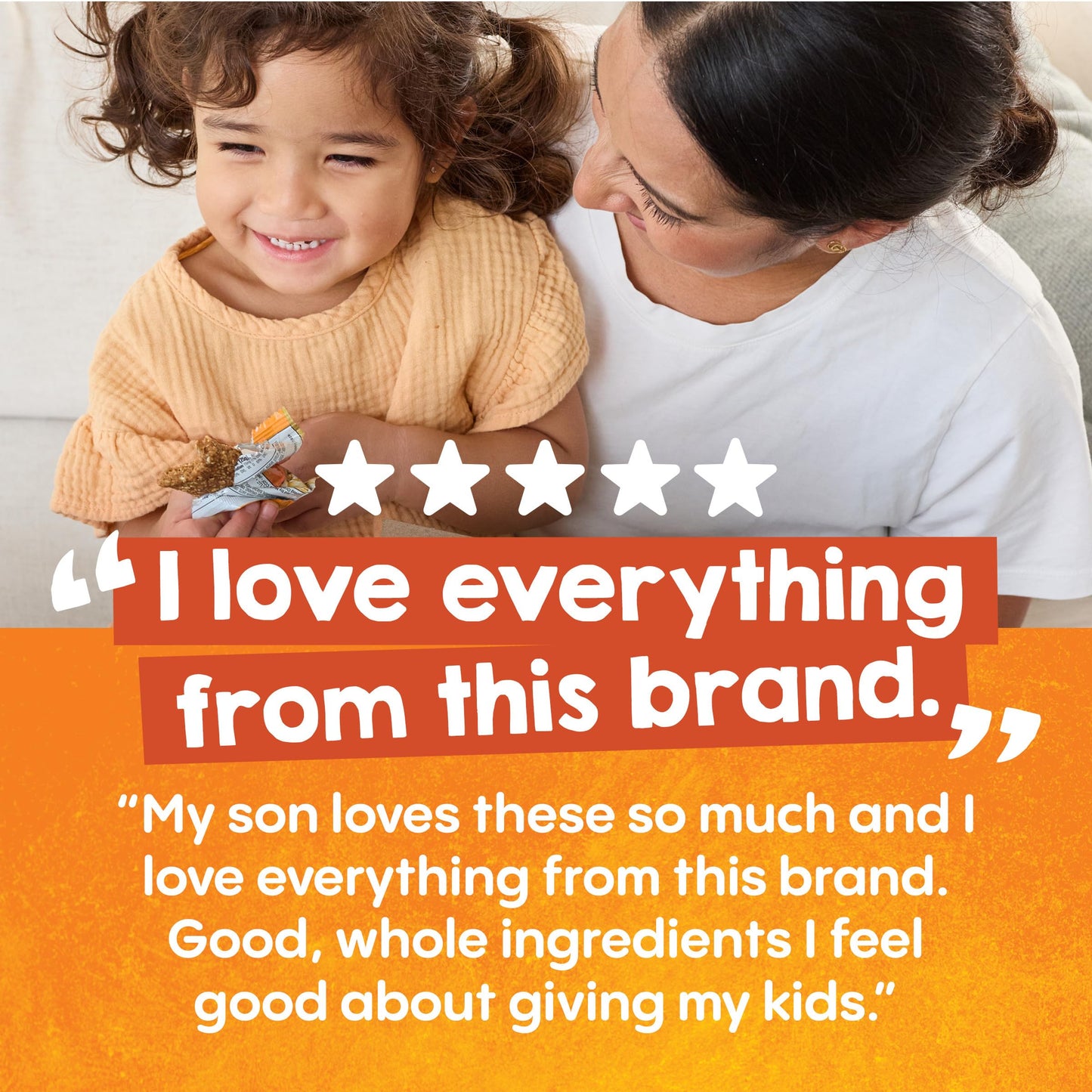 Happy Tot Organics Fiber & Protein Soft-Baked Oat Bars Organic Toddler Snack Banana & Carrot, 0.88 Ounce Bars, 5 Count Box (Pack