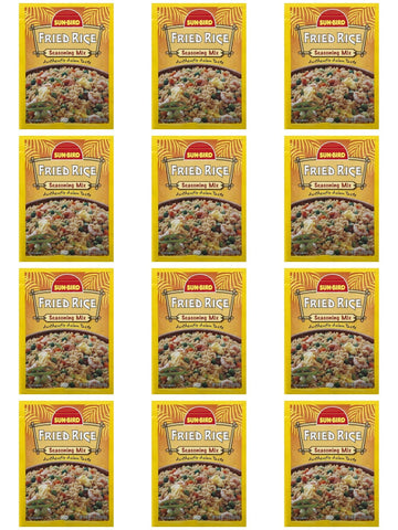 Sunbird Fried Rice Seasoning Mix, 0.74 Ounce - 12 pack