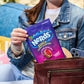 NERDS Juicy Gummy Clusters  Strawberry Punch  Juicy and Gummy Candy  1 Stand Up Bag  for Snacking and Sharing  7.15 oz