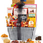 Broadway Basketeers Gourmet Sweets and Chocolate Gift Basket, 11 x 7 x 14, Perfect for Women and Families, Corporate Thank You Gift