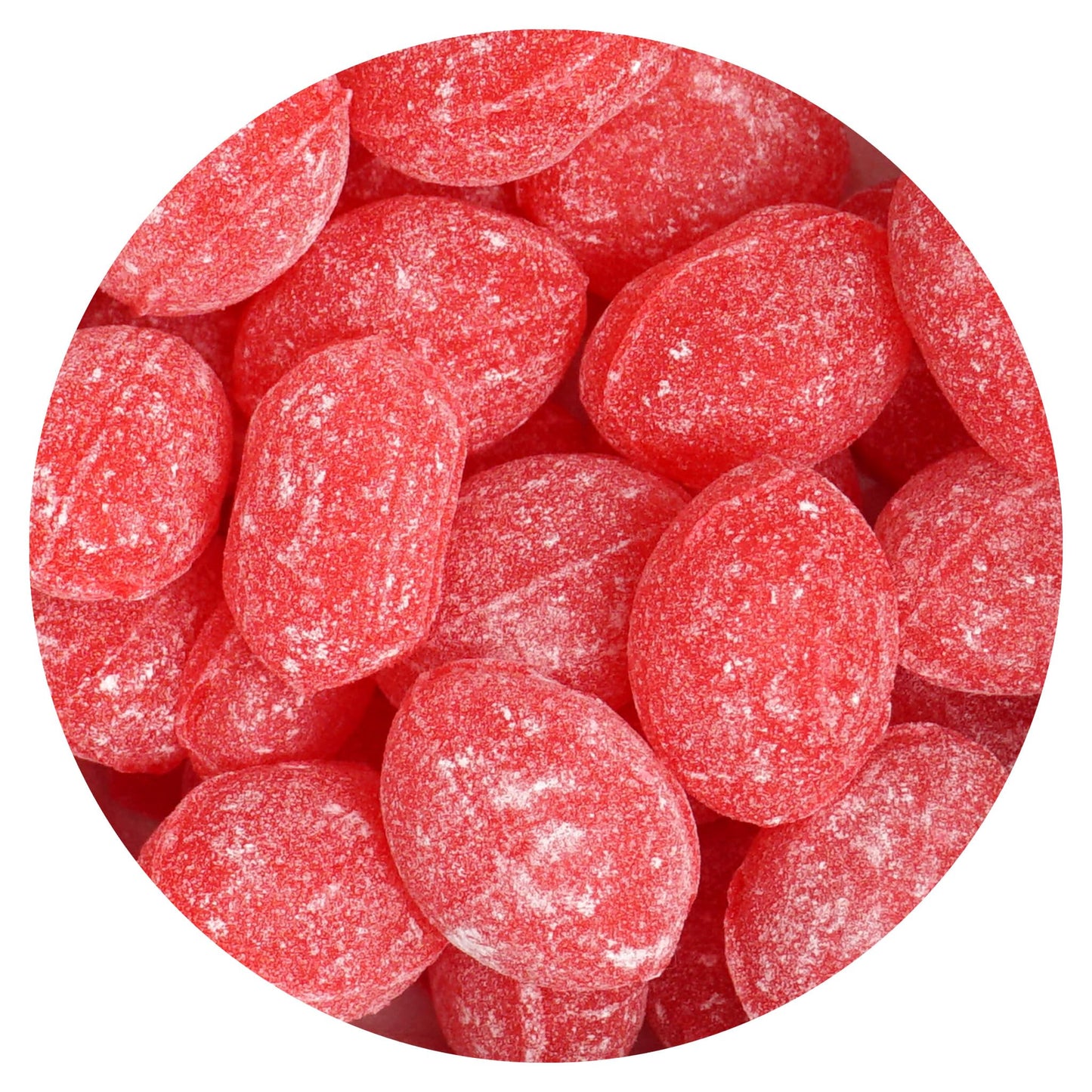 Claeys Sanded Wild Cherry Drops, 6 Oz Bag - 1 Pack, Hard Sour Candy, Wild Cherry Flavored Candy