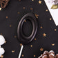 PHD CAKE 0 Inch Black Birthday Candles, Elegant Wax Number Cake Candles for Party Celebration