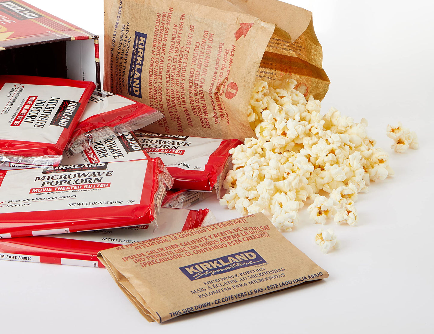 Kirkland Signature Microwave Popcorn, 3.3 Oz, 44 Count