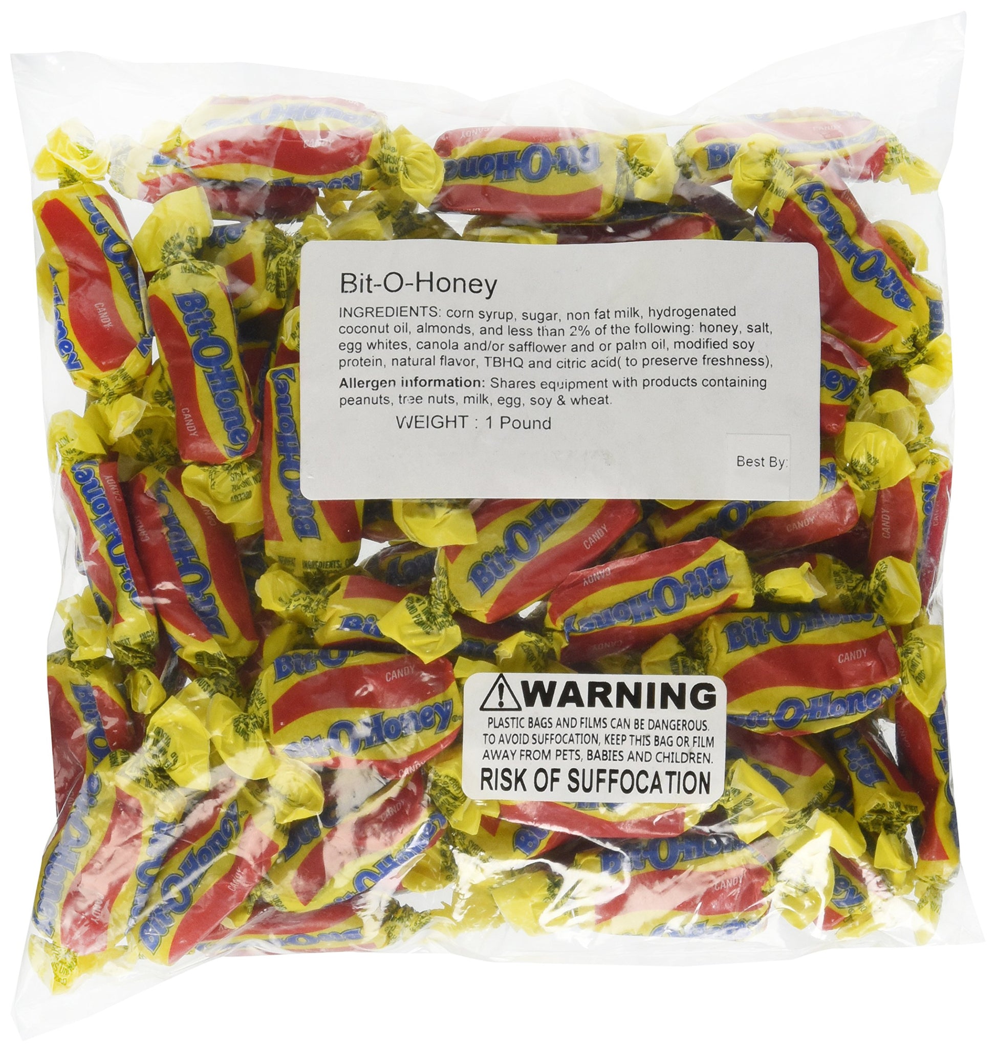 Bit-O-Honey, 1 Lb Bag, 1 Pound