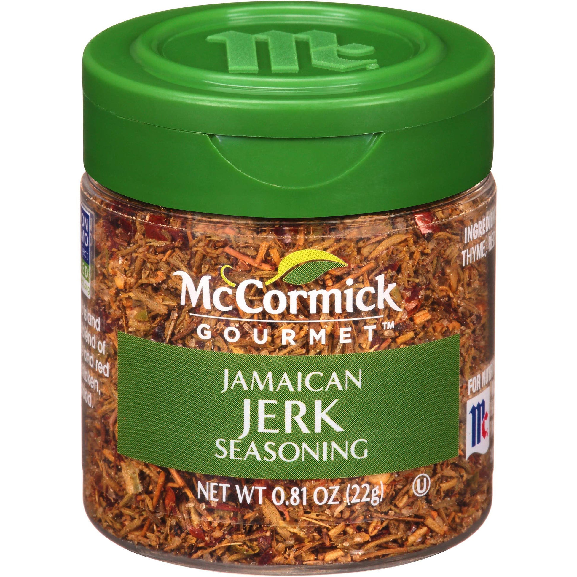McCormick Gourmet Jamaican Jerk Seasoning, 0.81 oz, Pack of 1, Flavorful Spice Blend