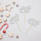 24Pcs Happy Sweet 16 Cupcake Toppers Glitter Sixteen 16Th Birthday Cupcake Picks Cheers To 16 Years Old Cupcake Decorations For