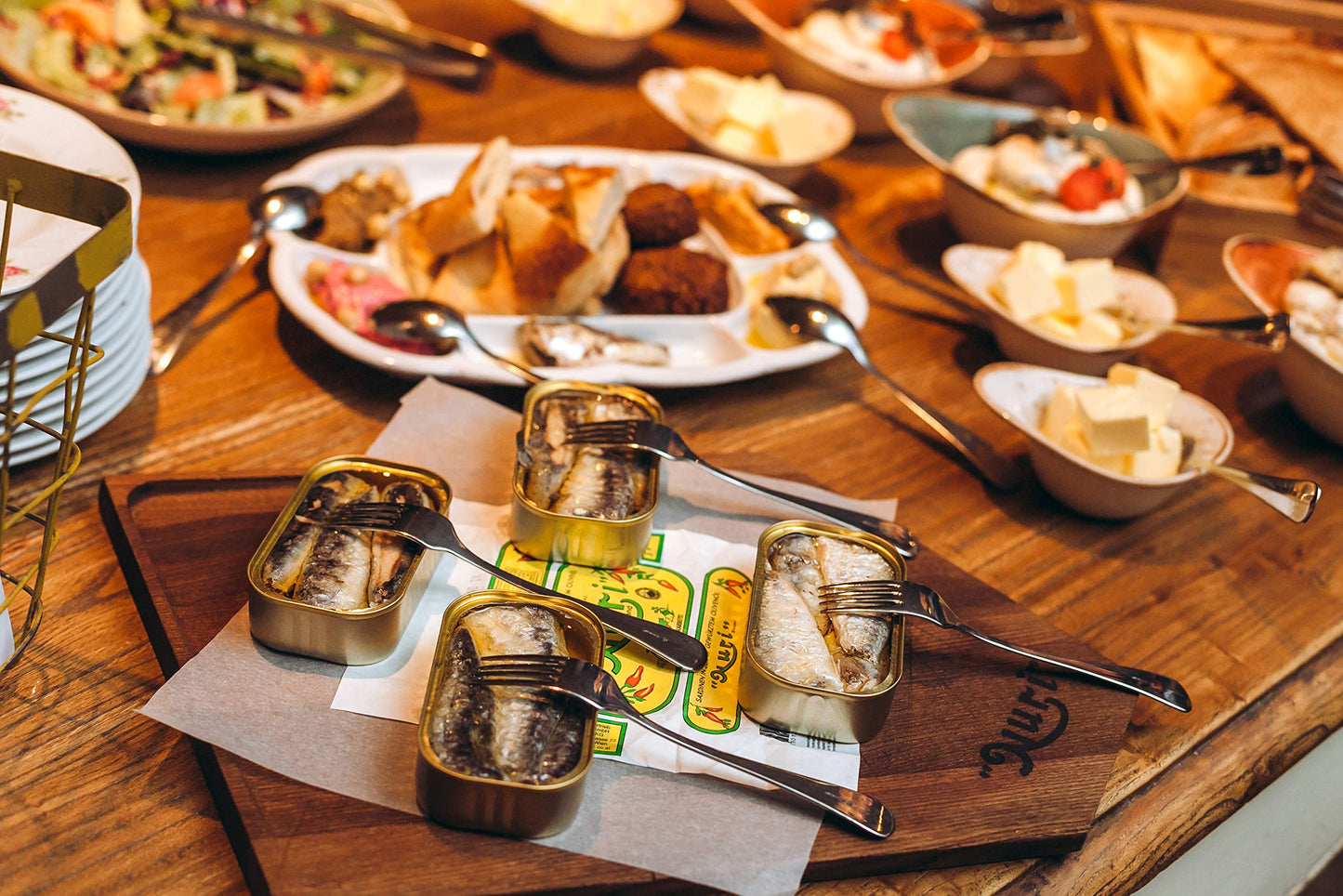 Nuri Portuguese Sardines In Spiced Olive Oil - 4 Pack - (4.4 Oz Cans)