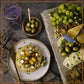 Santa Barbara Gourmet Garlic Stuffed Olives - Meaty Green Olives With Crunchy Garlic - Perfect For Cocktails Or Straight From The Jar - 2-Pack, 10 Oz Each