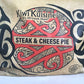 All Natural New Zealand Style Steak & Cheese Meat Pies - 1 Dozen