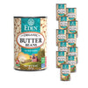 Eden Organic Butter Beans, (Baby Lima Beans), No Salt Added, USA Grown, Non GMO, 15 oz (12-Pack)