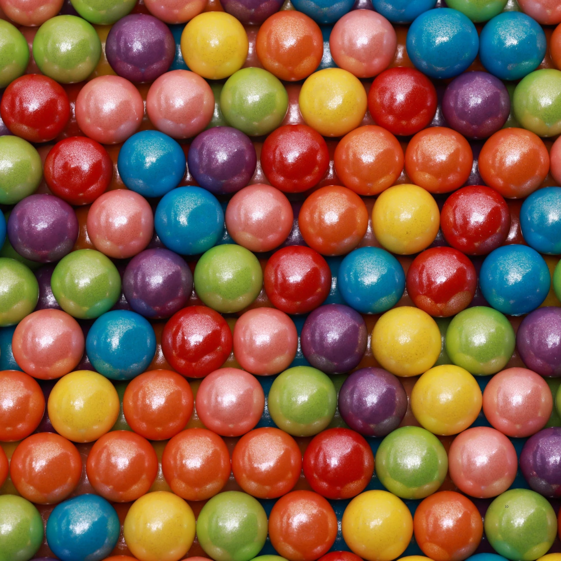 Shimmer Gumballs Pearl - Assorted Bubble Gum for Kids - Mix Fruit Flavored Gum 3.5 oz Chewing Gum - Nostalgic Valentines Candy f