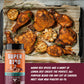 Fire & Smoke Society Super Bird Poultry Seasoning | Bbq Seasoning For Smoky Aroma And Grilling Meat | Poultry, Chicken, Turkey, Dry Bbq Rubs And Spices | Paprika, Coriander, Thyme, Oregano, Lemon | Large (2-Pack)