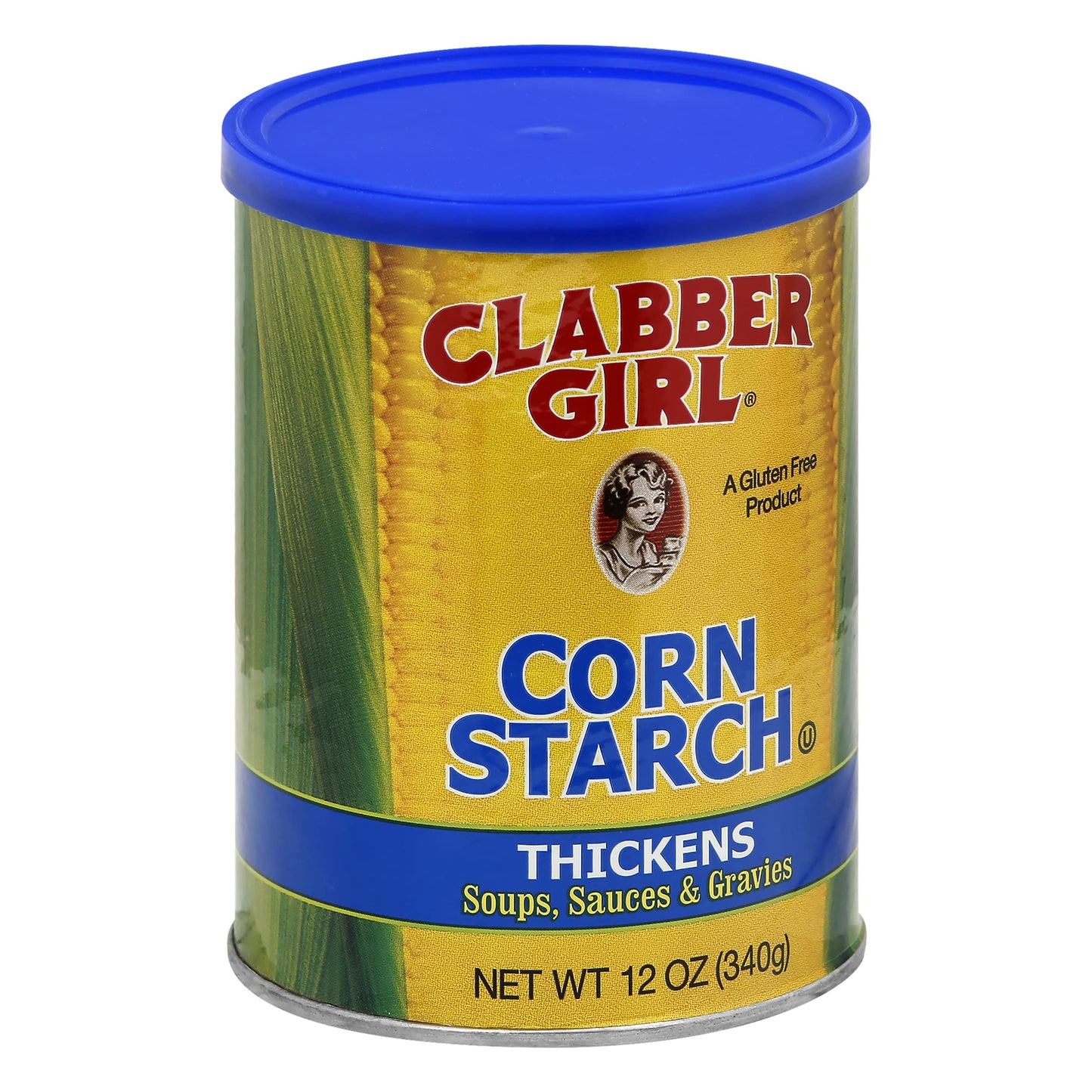 Clabber Girl Gluten-Free Corn Starch, 12 Ounce (Pack Of 12)