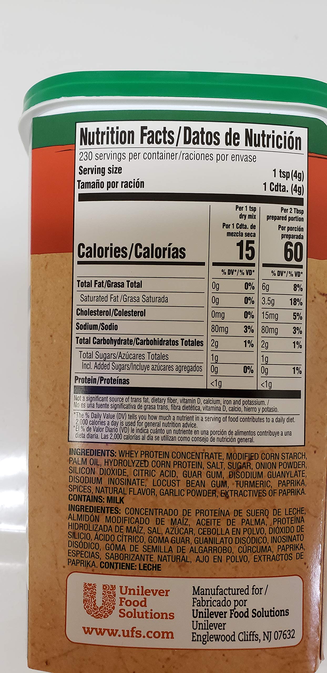 Knorr Hollandaise Sauce Mix, 30.2-ounce Can (1.89 Lb) - 1 Can