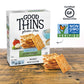 Good Thins Garden Veggie Rice Snacks Gluten Free Crackers, Bulk Snack Crackers, 6 - 3.5 oz Boxes