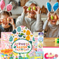 Easter Snack Egg Shape Box (28 Count) Filled With Candy, Marshmallow Gummies, Treats, Great Package For Family, Friends, Kids, B