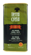 Terra Creta Extra Virgin Olive Oil 1lt Metal Tin
