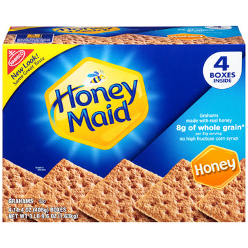 Nabisco Honey Maid Graham Crackers 4 x 14.4 oz