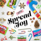 Nerds Holiday Ropes, Individually Wrapped Holiday Candy for Stocking Stuffers, Holiday Themed Nerd Ropes Candy Pack, 0.92 Oz, Pa