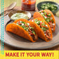 Old El Paso Stand 'N Stuff Bold Nacho Cheese Flavored Taco Dinner Kit, 9.5 Oz.