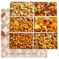 Mixed Nuts Gift Basket - Housewarming Gifts Baskets For Mature-Themeds Gourmet Mixed Nuts Variety Pack, 6 Assortment Healthy Snack Tray, Hostess New Home Gift Idea Great Gifts For Men And Women