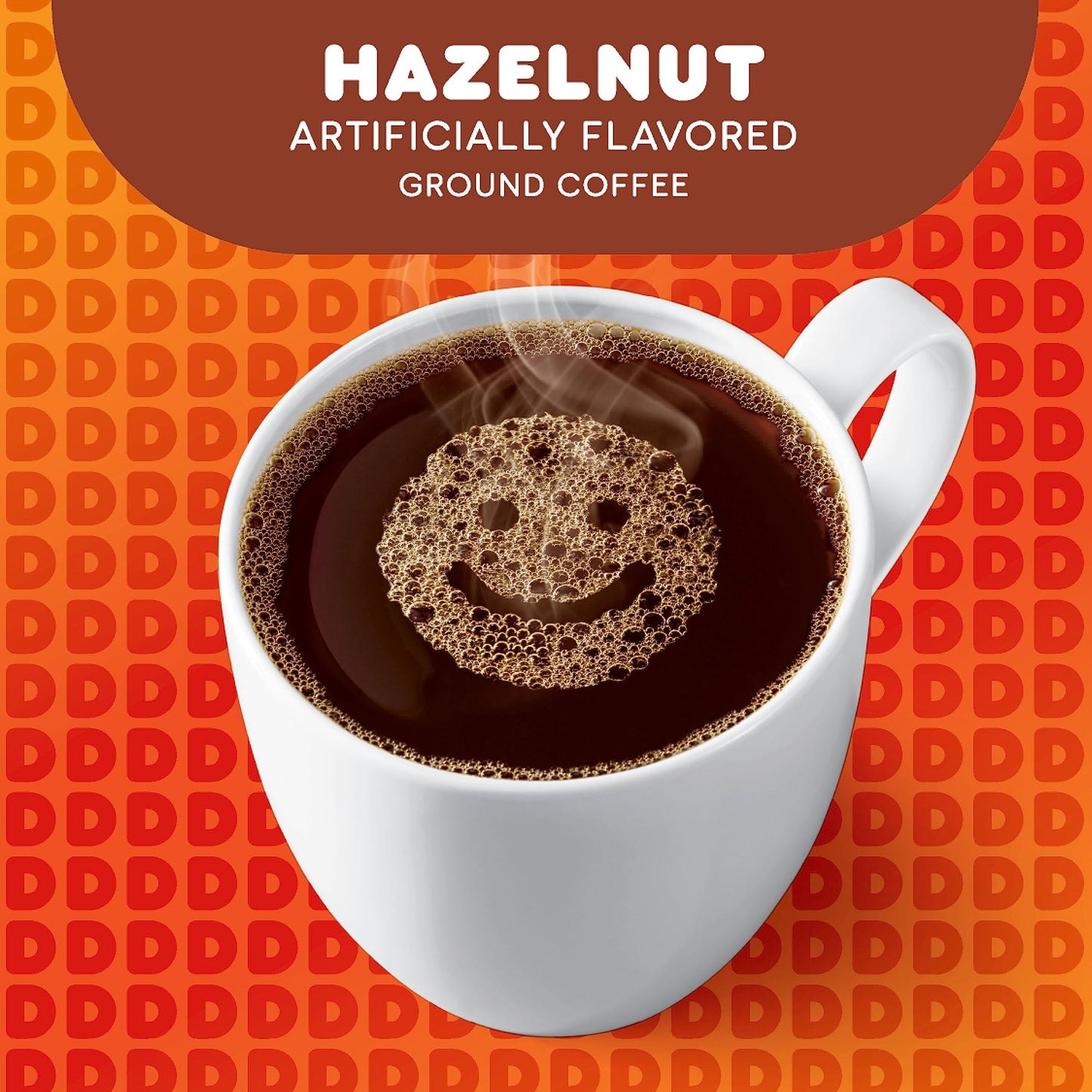 Dunkin' Hazelnut Flavored Coffee, 128 Keurig K-Cup Pods