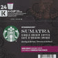 Starbucks Coffee K-Cup Pods, Sumatra Single-Origin Coffee, Dark Roast Ground Coffee, Keurig Genuine K-Cup Pods, 32 Ct K-Cup Pods