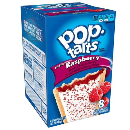 Kelloggs Pop-Tarts Toaster Pastries - Frosted Raspberry - 8 ct