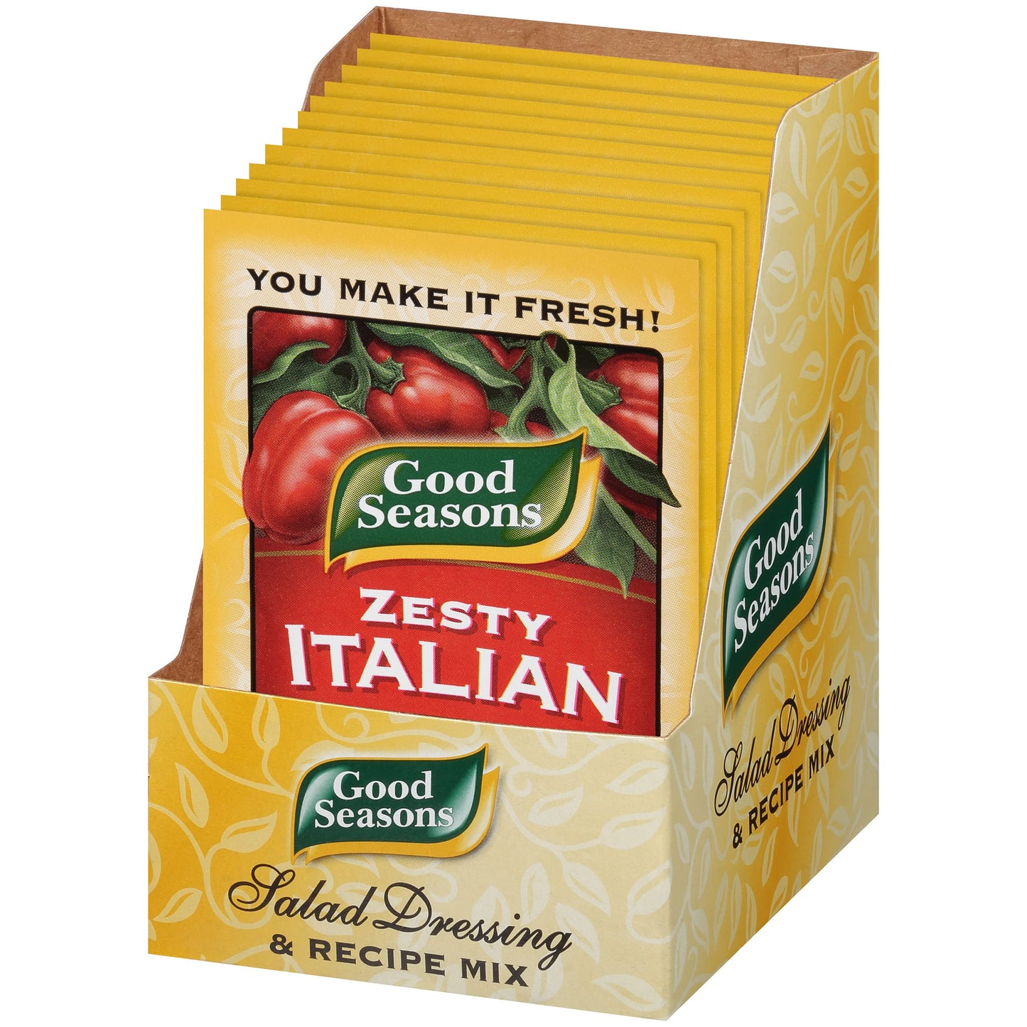 Good Seasons Zesty Italian Dressing & Recipe Seasoning Mix (24 Ct Pack, 0.6 Oz Packets)