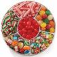 The Swiss Colony Traditional Candy Tin - 1 lb. 14 oz. Net Wt.: Old Fashioned Hard Candy Mix, Raspberry Drops, Pillows - Perfect