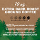 Vermont Coffee Company  Organic Extra Dark Roast Ground Coffee  10oz.  Made in the USA