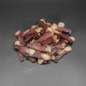 Biltong Depot - Traditional Beef Biltong (With Fat) 1Lb (16Oz) Paleo And Keto Friendly/No Preservatives, No Msg, No Gluten, No N