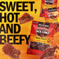 Jack Links Meat Snacks Beef Jerky, Sweet and Hot, 1.25 Ounce (Pack of 10)