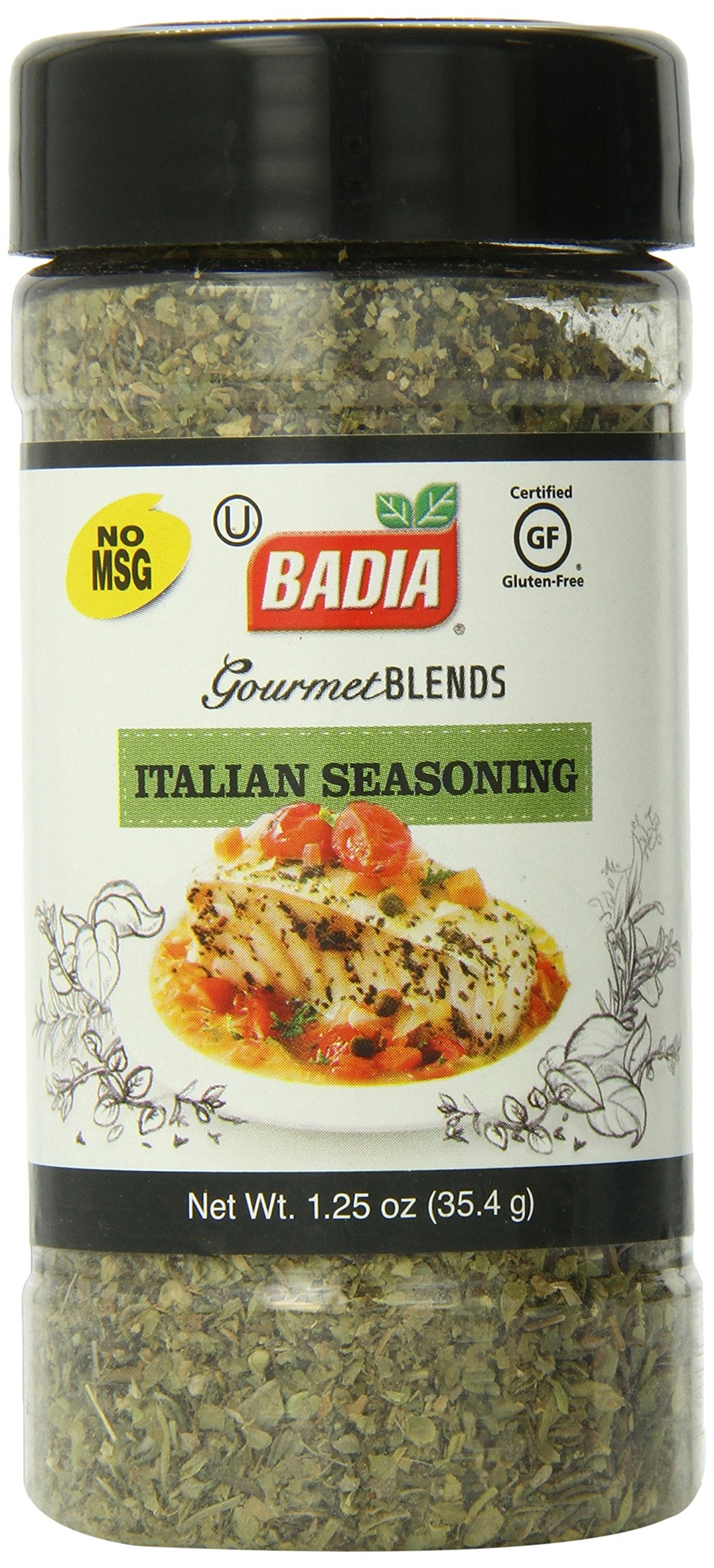 Badia, Ssnng Italian, 1.25 Oz,(Pack Of 6)
