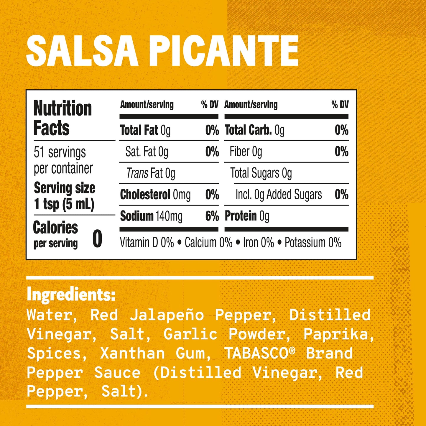 TABASCO Brand Salsa Picante, Vibrant & Mild Hot Sauce, Easy-to-Squeeze Bottle, Thicker Mexican Style with Authentic Peppers, Gar