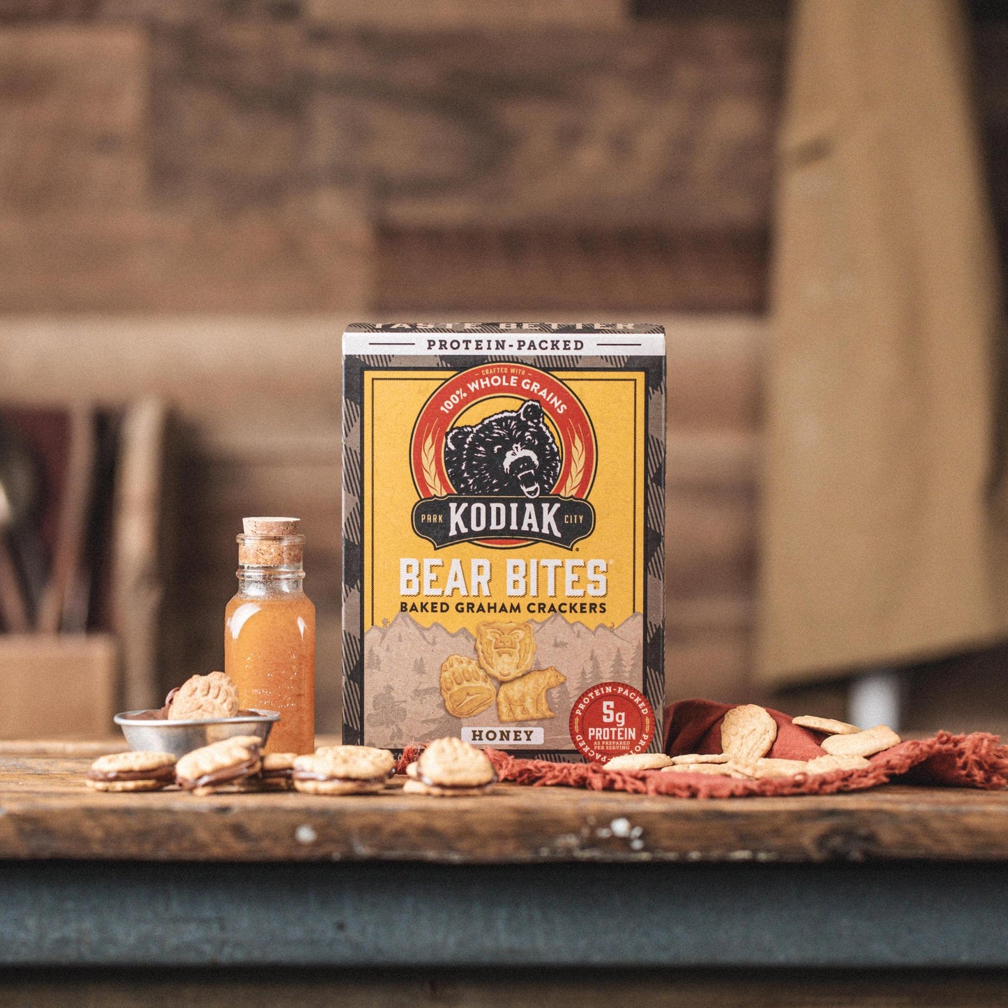Kodiak Cakes - Cracker Grahm Honey - Case Of 8 - 9 Oz(D0102H5Nwzx)