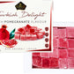 Cerez Pazari Turkish Delight With Pomegranate Flavour 200 Gr Gourmet Small Size Snacks Gift Box No Nuts Sweet Luxury Traditional