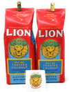 Lion Coffee Toasted Coconut 10 Oz Grind (2 Pack)