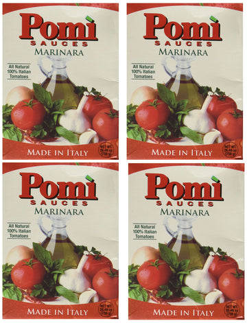 Pomi Marinara Sauce, 26.46 Ounce (Pack of 4)