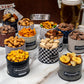 Snack Box Gift Basket, Birthday Gift for Men, Women, Food Care Package, Unique Tins of Assorted Nuts, Snacks in Stunning Case -
