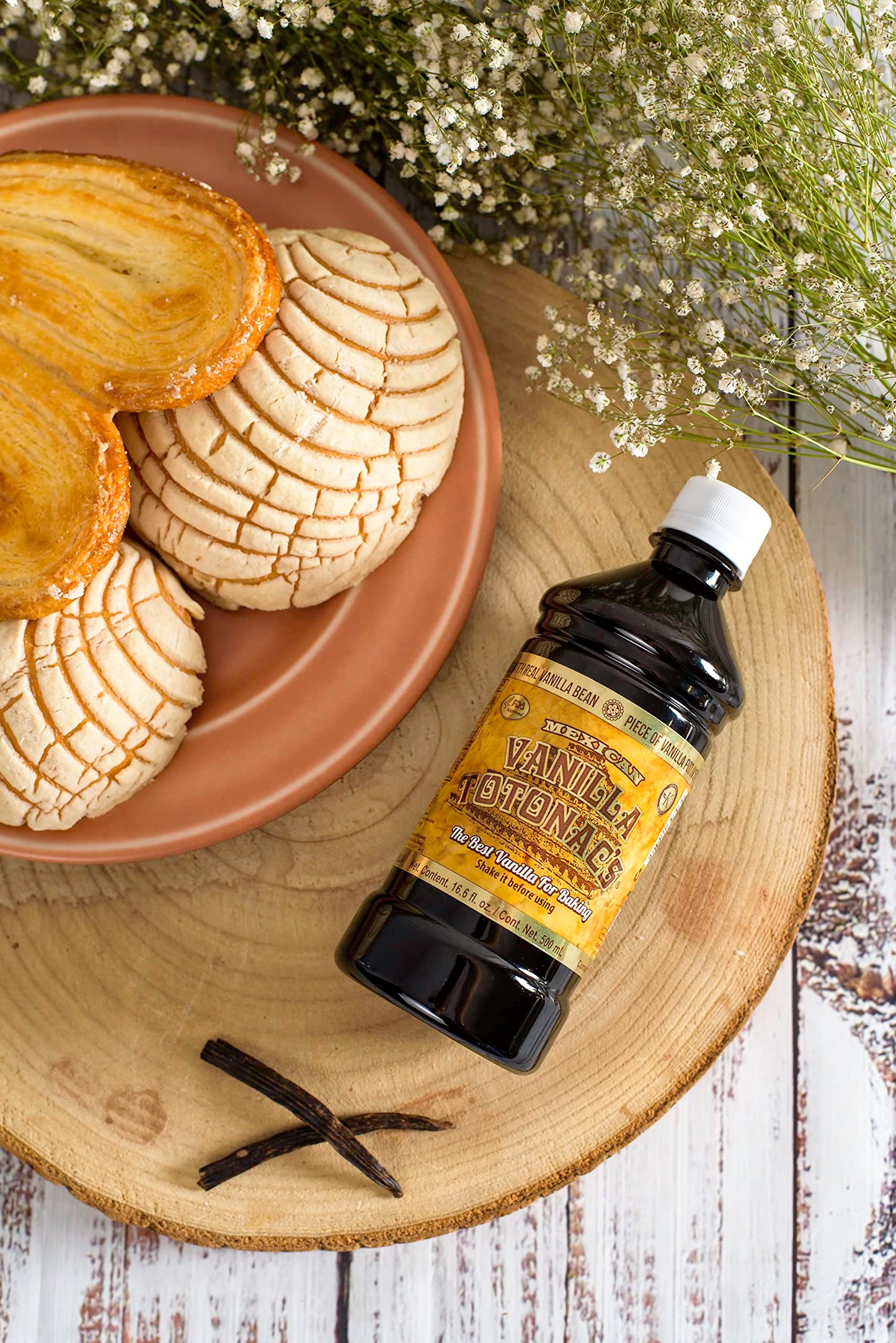 Totonac'S Pure Vanillas (Pure Vanilla (Amber), 16.6 Fl Oz (Pack Of 1))